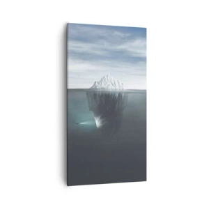 Cuadro sobre lienzo - Impresión de Imagen - Misterio submarino - 55x100 cm