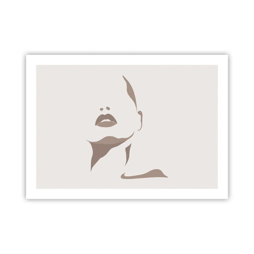 Póster - Creación a partir de la luz y la sombra - 70x50 cm