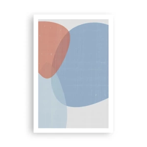 Póster - Relaciones en colores pastel - 61x91 cm