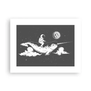 Póster - Jinete espacial - 40x30 cm
