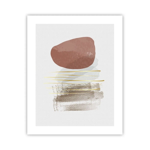 Póster - Una columnata abstracta - 40x50 cm