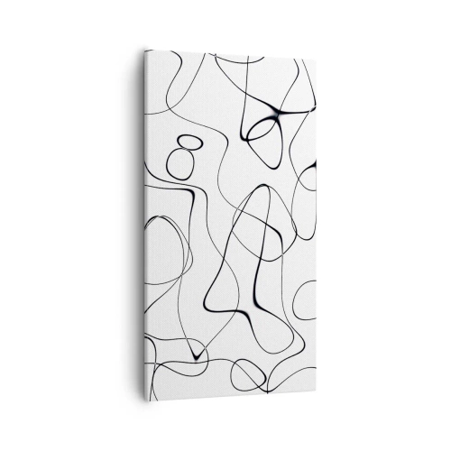 Cuadro sobre lienzo - Impresión de Imagen - Los caminos de la vida, las vicisitudes del destino - 55x100 cm