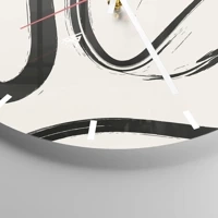 Esfera sin numeración, con rayas