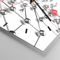 Esfera sin numeración, con rayas