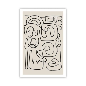 Póster - El camino correcto - 61x91 cm