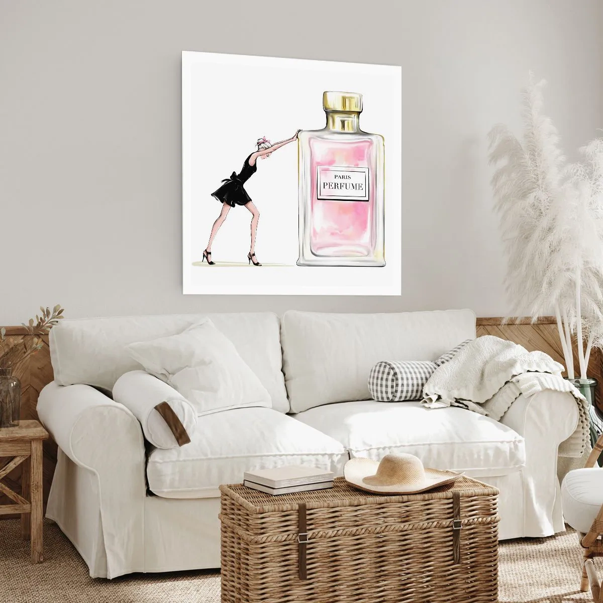 Póster - La esencia de la feminidad - 60x60 cm