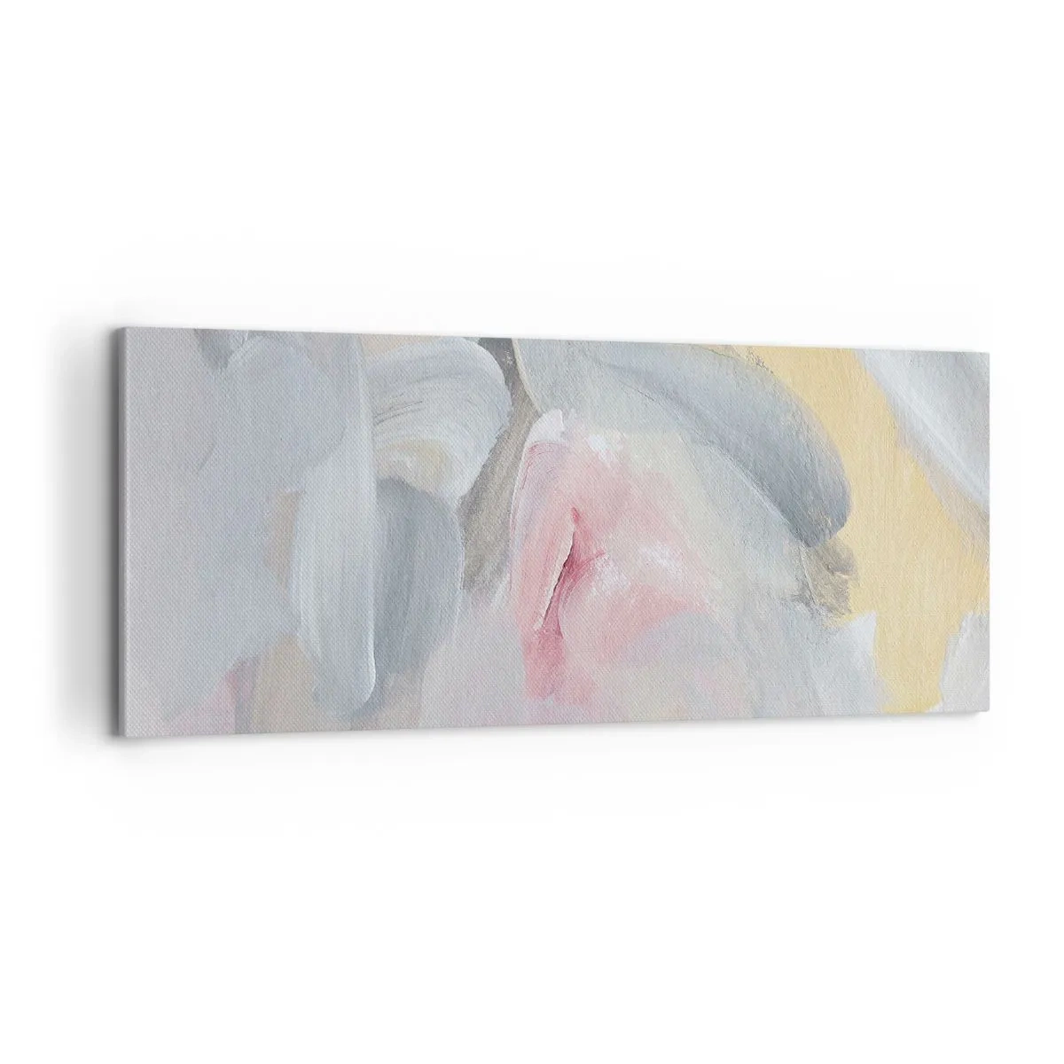 Cuadro sobre lienzo - Impresión de Imagen - En un mundo de colores pastel - 100x40 cm