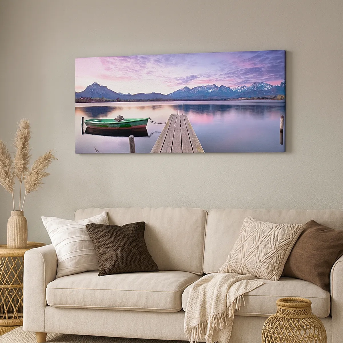 Cuadro sobre lienzo - Impresión de Imagen - Un silencio amistoso - 30x30 cm