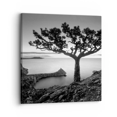 Cuadro sobre lienzo - Impresión de Imagen - Calma hasta el horizonte - 30x30 cm