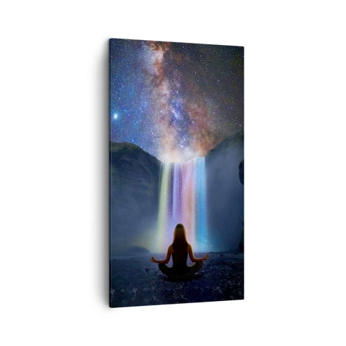 Cuadro sobre lienzo - Impresión de Imagen - Armonía absoluta - 45x80 cm