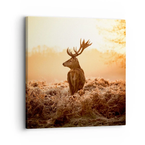 Cuadro sobre lienzo - Impresión de Imagen - Un líder por derecho - 30x30 cm