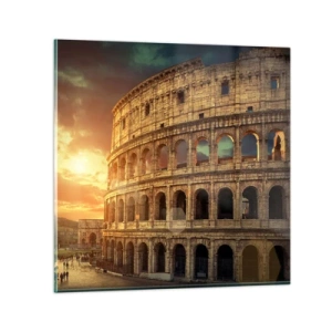 Cuadro sobre vidrio - Impresiones sobre Vidrio - Una impresión colosal - 60x60 cm