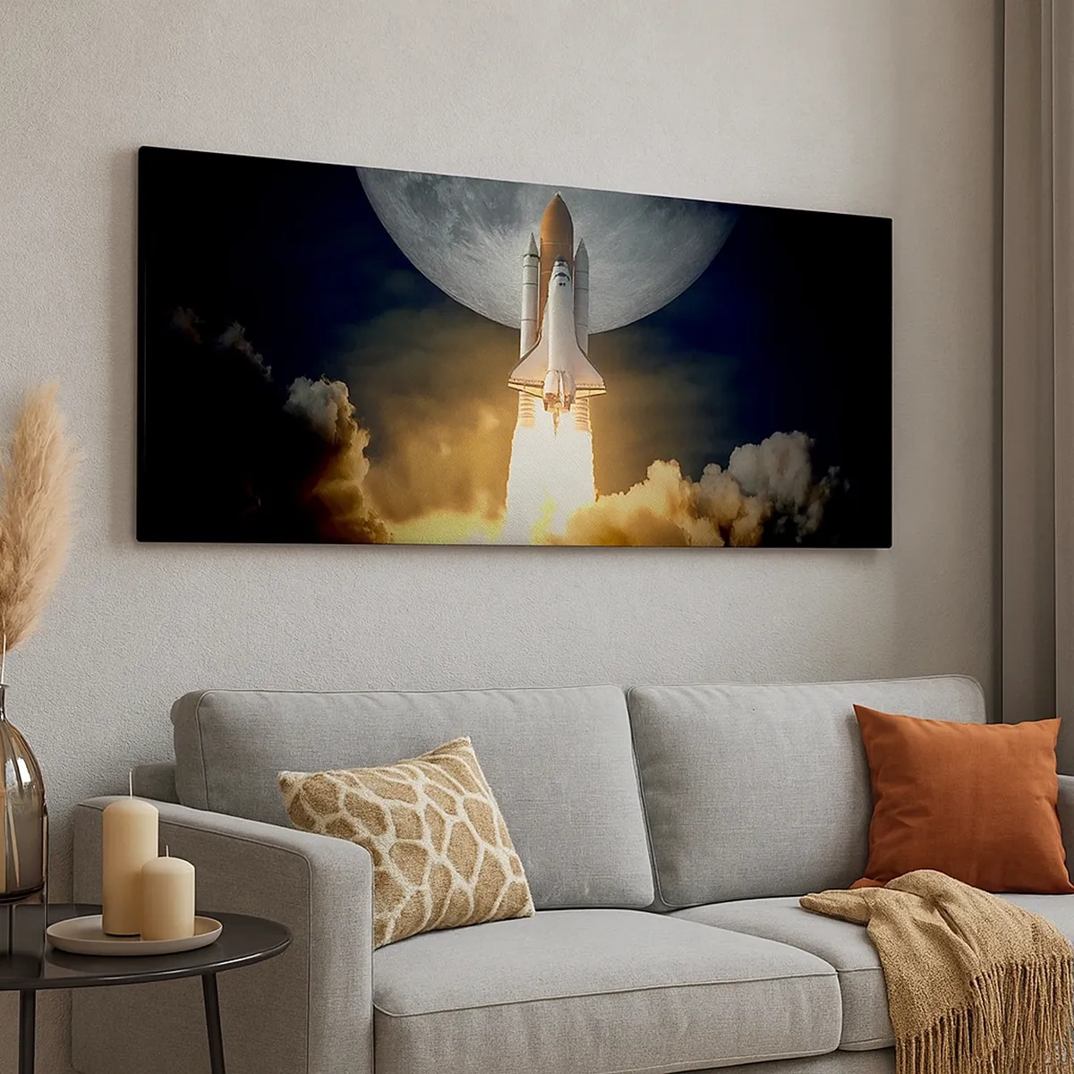 Cuadro sobre lienzo - Impresión de Imagen - El comienzo de una aventura sobrenatural - 30x30 cm