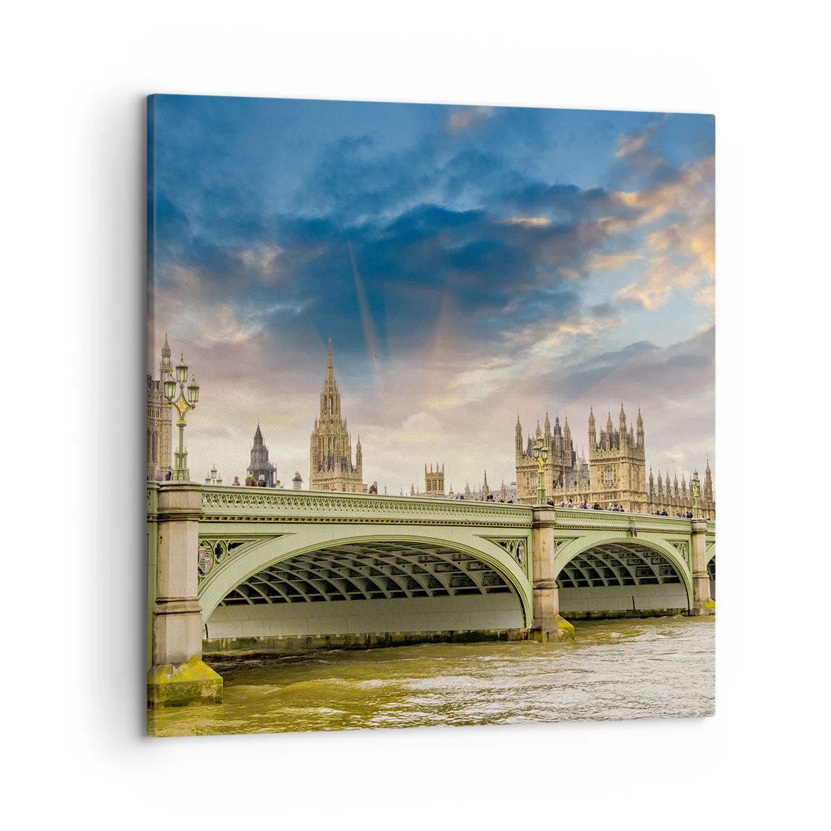 Cuadro sobre lienzo - Impresión de Imagen - El tiempo se detuvo en el Imperio - 50x50 cm