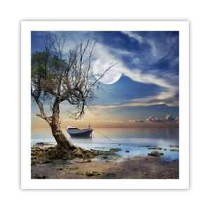 Póster - ¿Es el final o el principio? - 60x60 cm