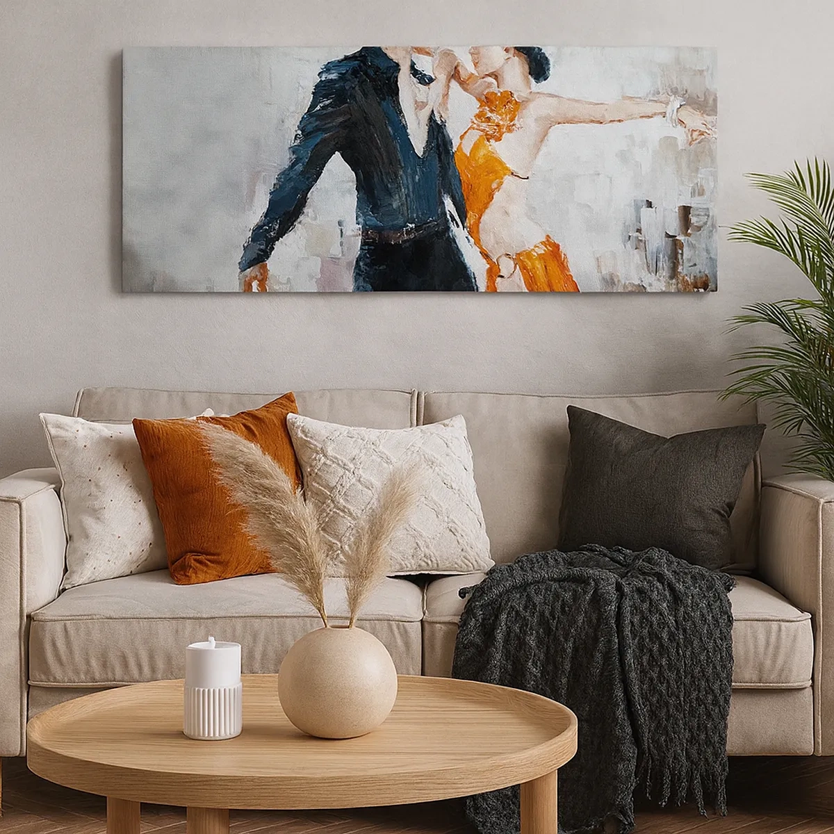 Cuadro sobre lienzo - Impresión de Imagen - Dirty dancing - 30x30 cm