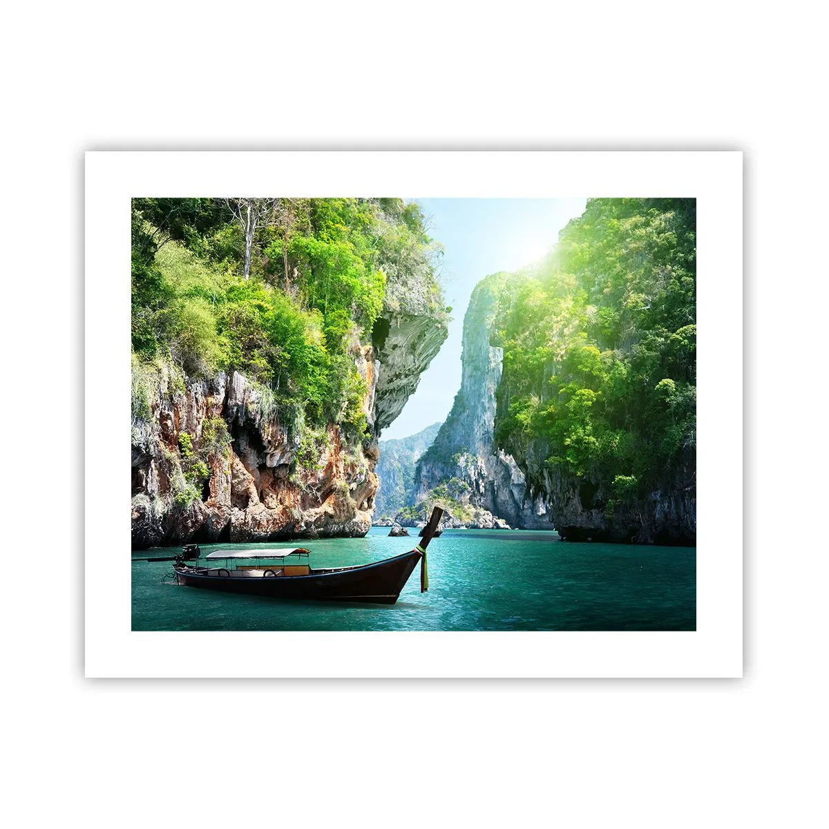 Póster - Una invitación a un viaje exótico - 50x40 cm