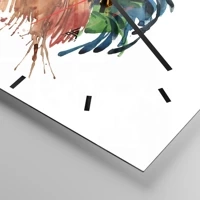 Esfera sin numeración, con rayas