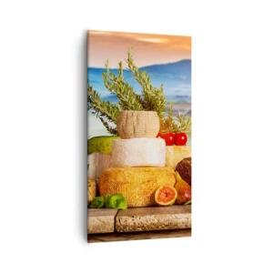 Cuadro sobre lienzo - Impresión de Imagen - La alegría de vivir italiana - 55x100 cm