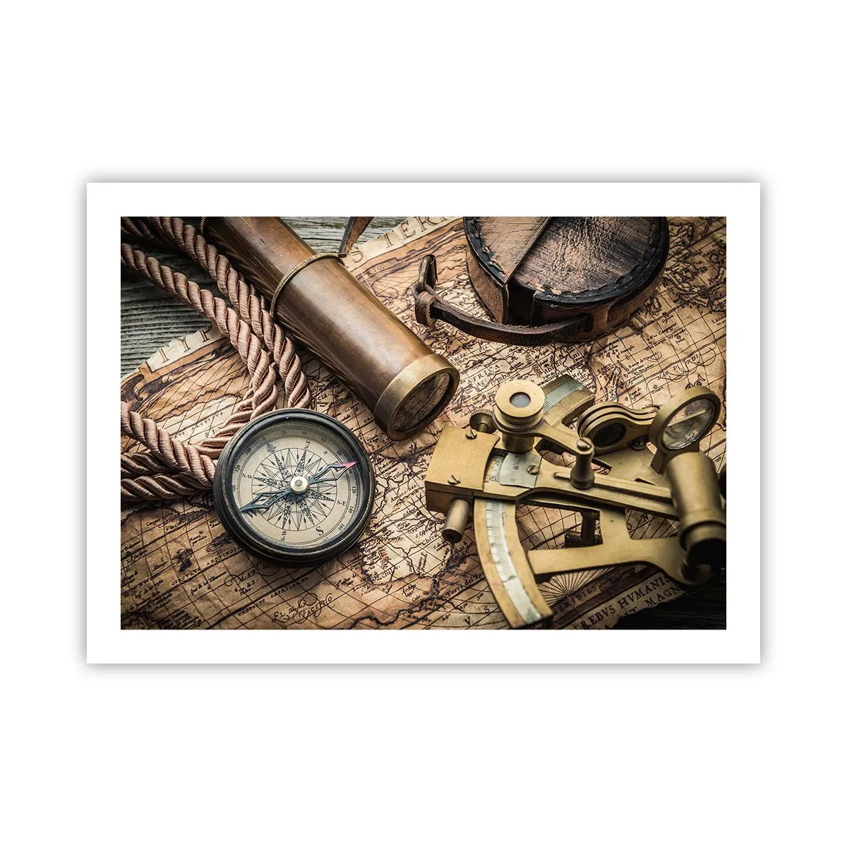 Póster - Establecer un rumbo - 70x50 cm