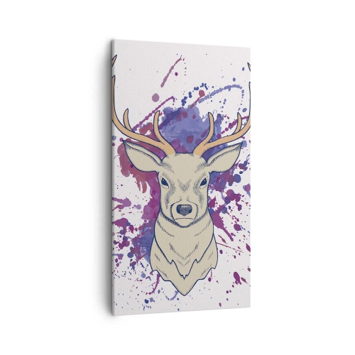 Cuadro sobre lienzo - Impresión de Imagen - Valor y equilibrio - 45x80 cm