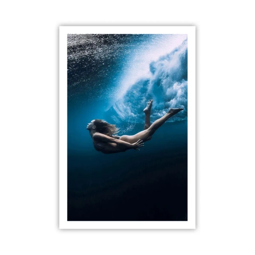 Póster - Una sirena contemporánea - 61x91 cm