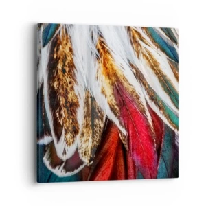 Cuadro sobre lienzo - Impresión de Imagen - Los misterios del vuelo - 40x40 cm