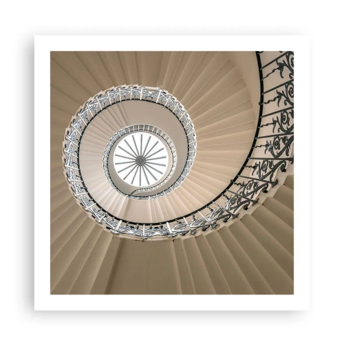 Póster - En el interior de una concha - 60x60 cm