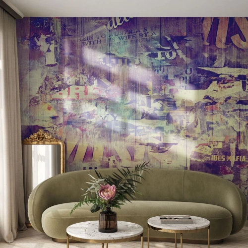 Fotomural Premium Sand - Y eso es todo lo que quedará - Pintada, Mural, Gráficos - 200x140 cm