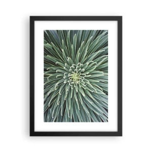 Póster en marco negro - El nacimiento de una estrella - 30x40 cm