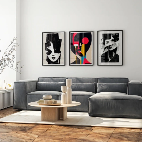 Cubist self-portraits - Inspiración para el salón