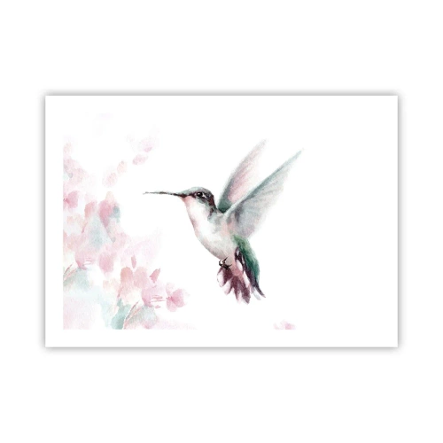 Póster - Plasmando el aleteo - 70x50 cm