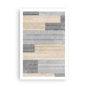 Póster - Composición: sostener la vertical - 61x91 cm