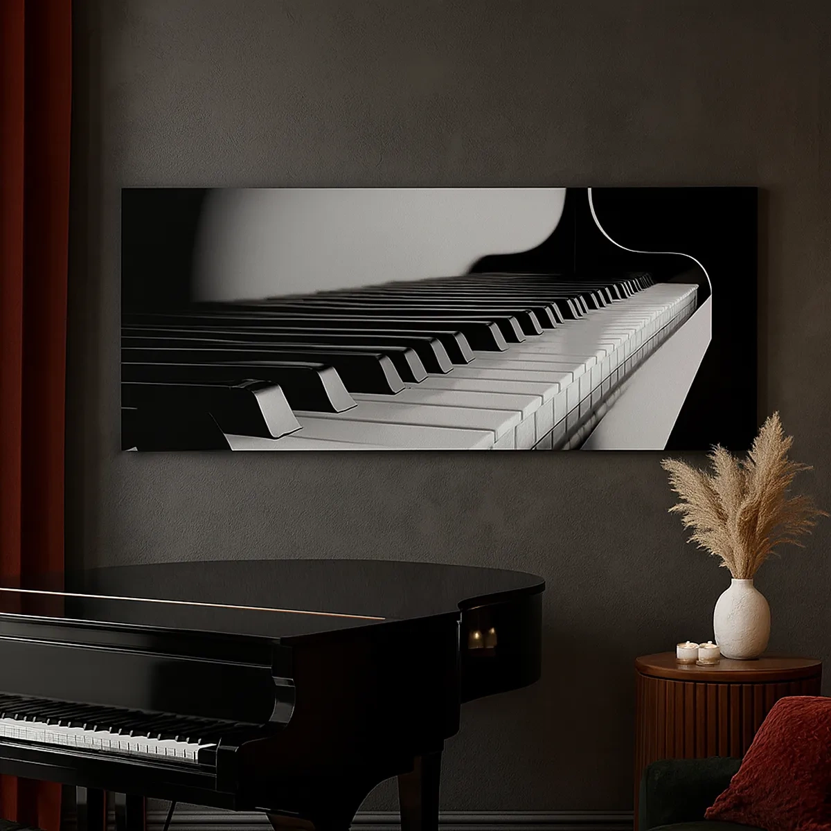 Cuadro sobre lienzo - Impresión de Imagen - Armonía musical - 30x30 cm