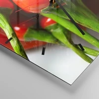 Esfera sin numeración, con rayas