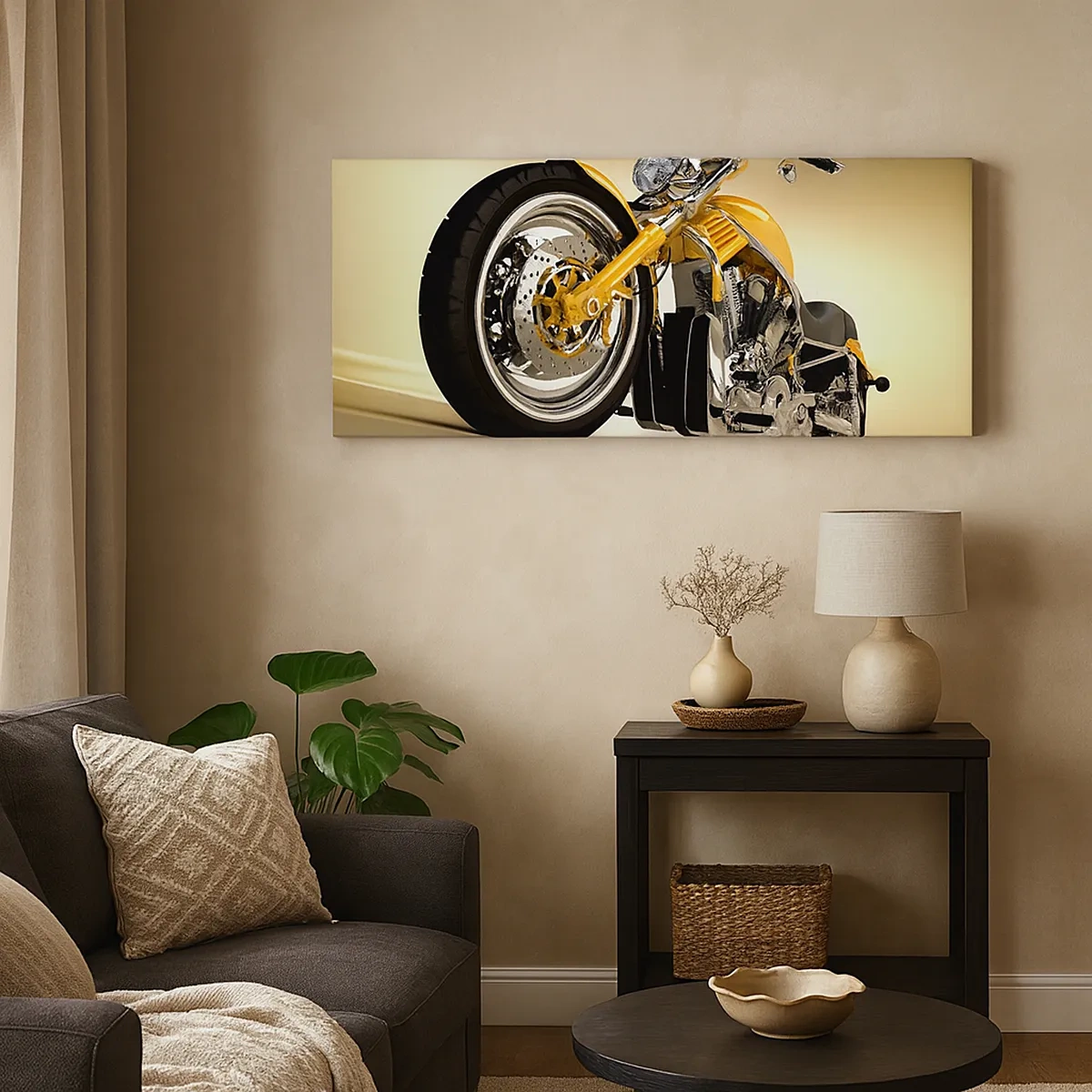 Cuadro sobre lienzo - Impresión de Imagen - Un sueño de fuerza y velocidad - 30x30 cm