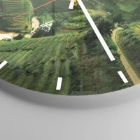 Esfera sin numeración, con rayas