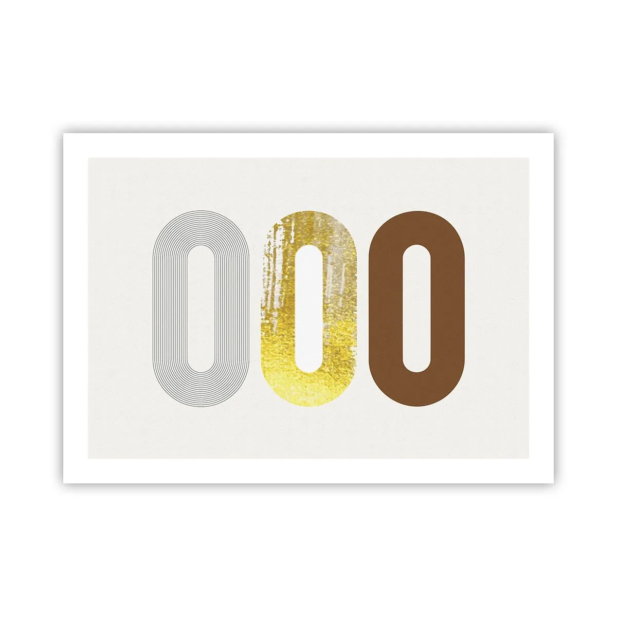 Póster - ¡Ooo! - 70x50 cm