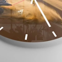 Esfera sin numeración, con rayas