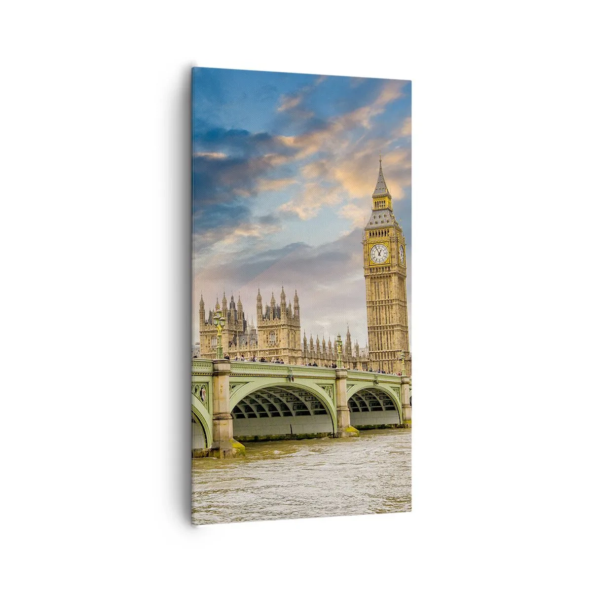 Cuadro sobre lienzo - Impresión de Imagen - El tiempo se detuvo en el Imperio - 65x120 cm