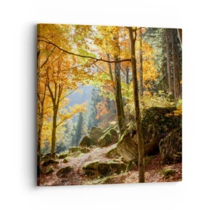 Cuadro sobre lienzo - Impresión de Imagen - Tiempo de descanso - 30x30 cm