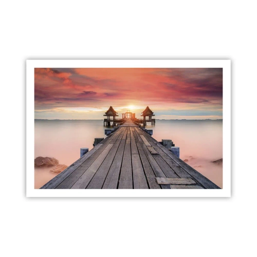 Póster - De este a oeste - 91x61 cm