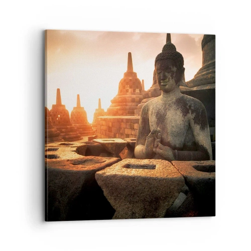 Cuadro sobre lienzo - Impresión de Imagen - Tiempo de gran sabiduría - 70x70 cm