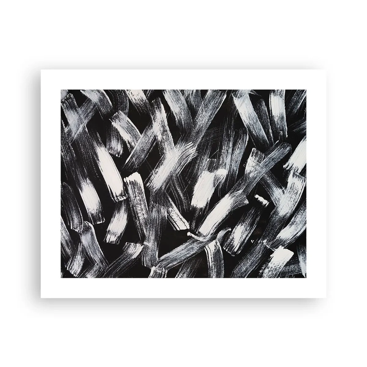 Póster - Abstracción en el espíritu industrial - 50x40 cm