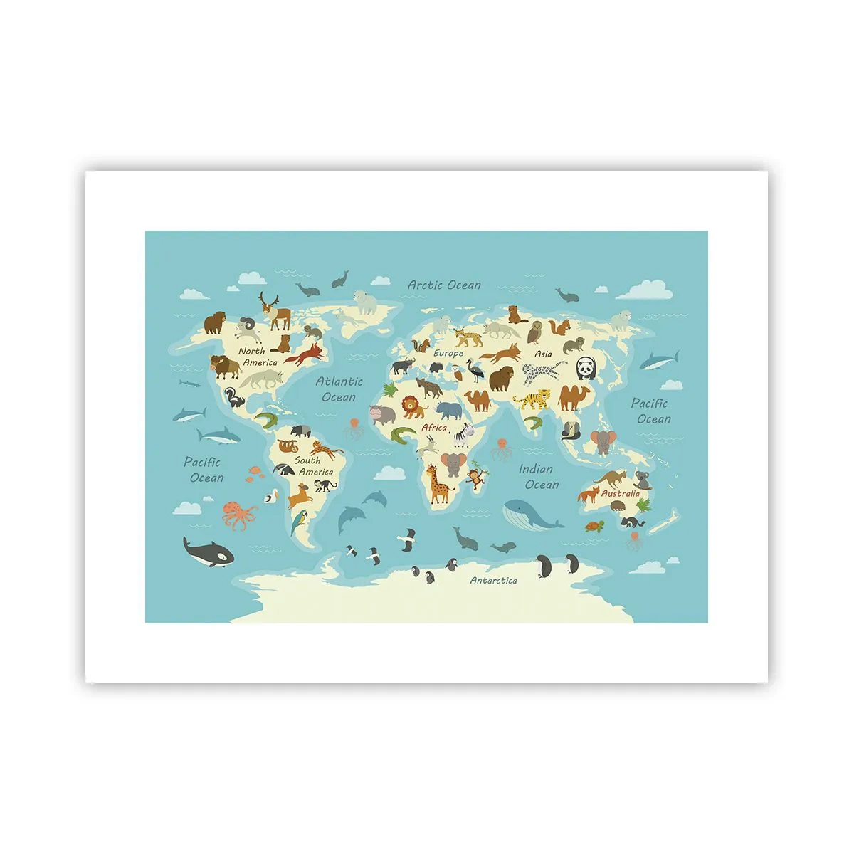 Póster - Buenos vecinos - 40x30 cm