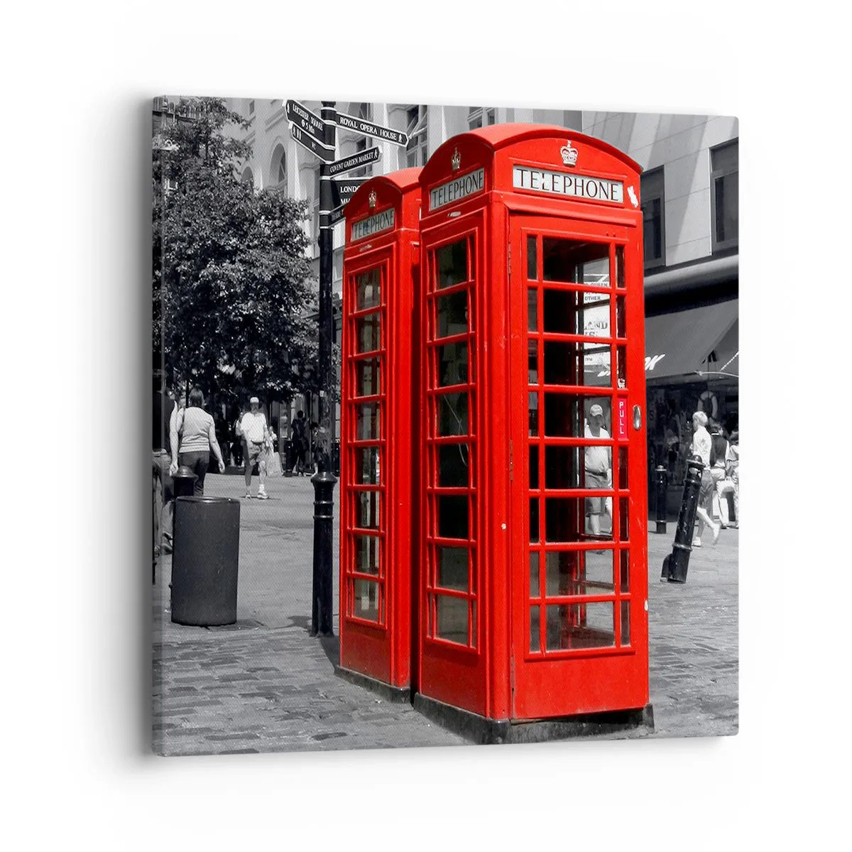 Cuadro sobre lienzo - Impresión de Imagen - , - 40x40 cm