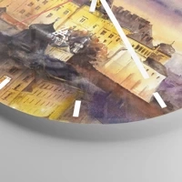 Esfera sin numeración, con rayas