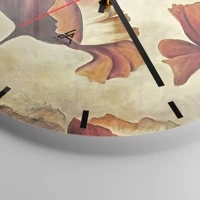 Esfera sin numeración, con rayas