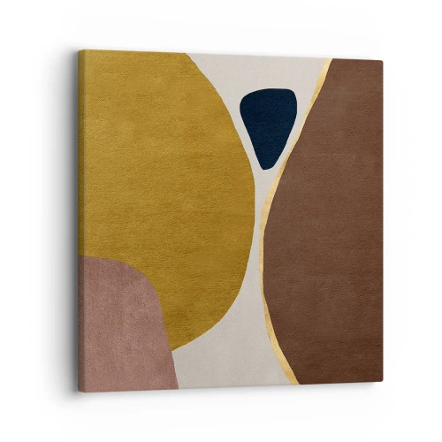 Cuadro sobre lienzo - Impresión de Imagen - Abstracción - un lugar en el espacio - 30x30 cm