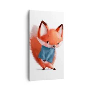 Cuadro sobre lienzo - Impresión de Imagen - ¿Me veo bien con esto? - 55x100 cm